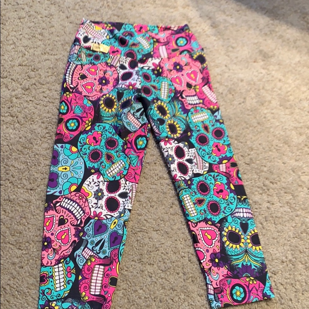 KAST brand Sugar skull leggings